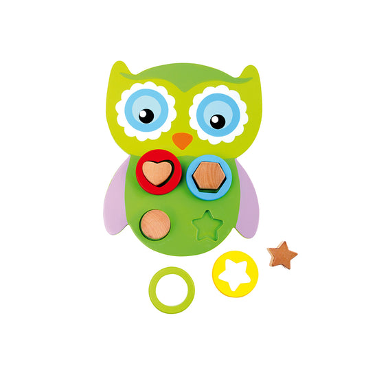 Shape Sorting Puzzle Owl - Discontinued