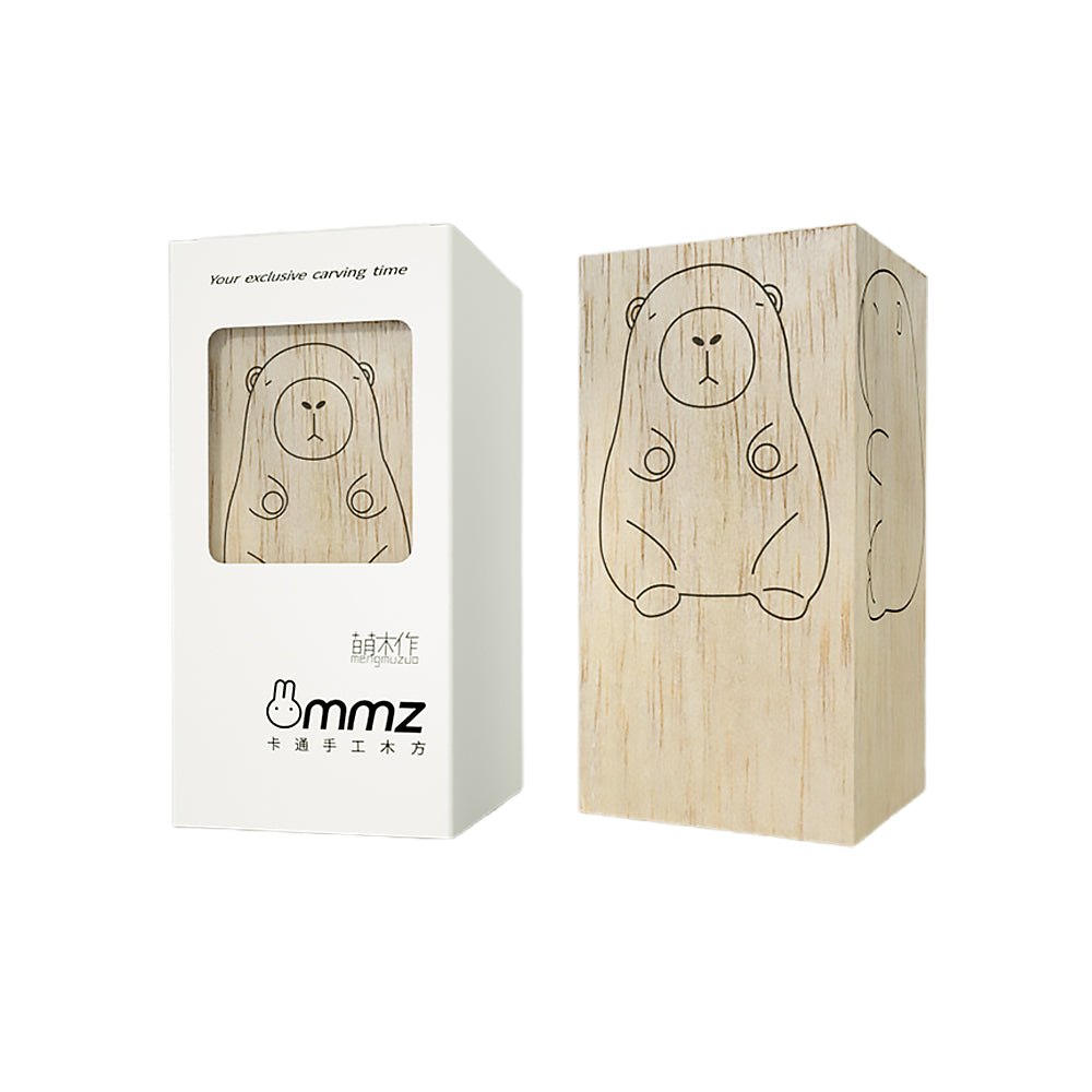 Kit de sculpture sur bois DIY Cartoon