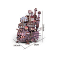 Load image into Gallery viewer, Howl's Moving Castle 3D Wood Model
