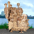 Load image into Gallery viewer, Howl's Moving Castle 3D Wood Model
