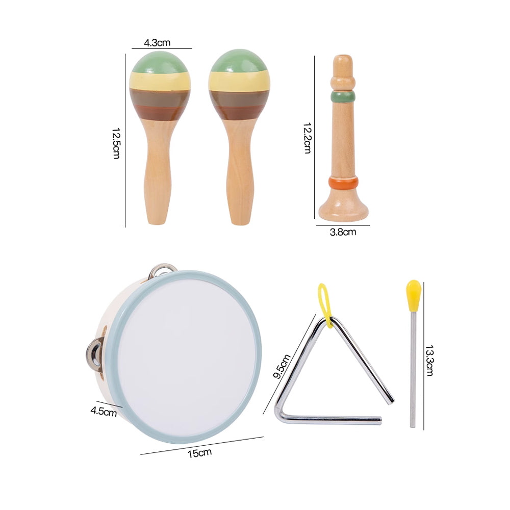 Montessori-Musikinstrumente-Set für Kinder