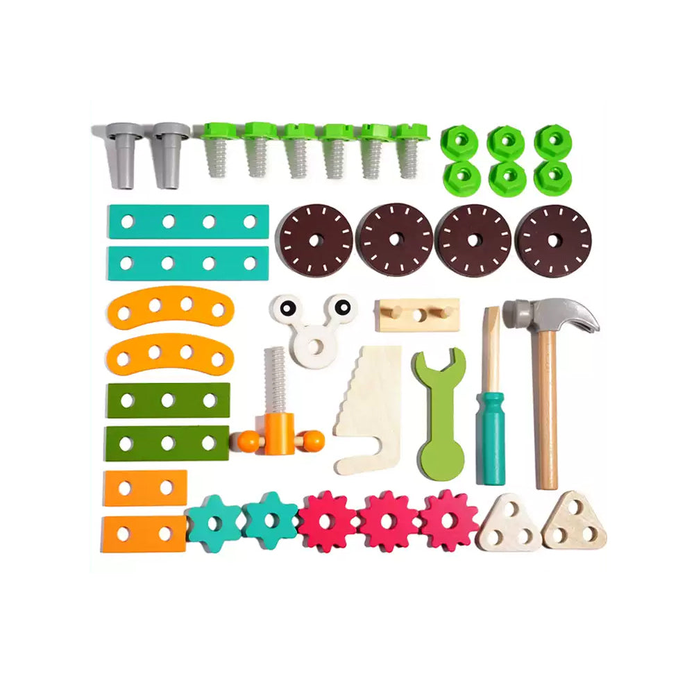 Wood Construction Kit Tool Set